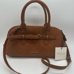 Rachel Zoe Tan Suede Satchel